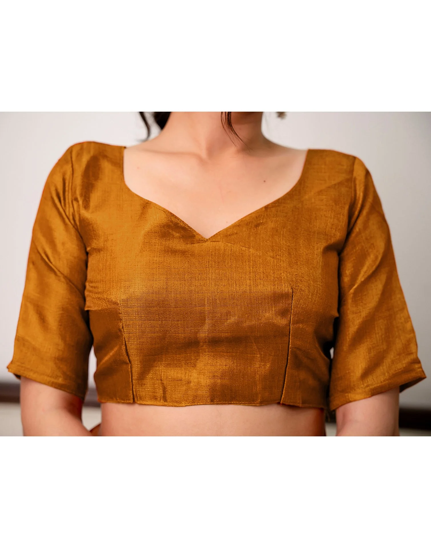 Brown Khadi Bandhani Printed SareeĀ - Image 11