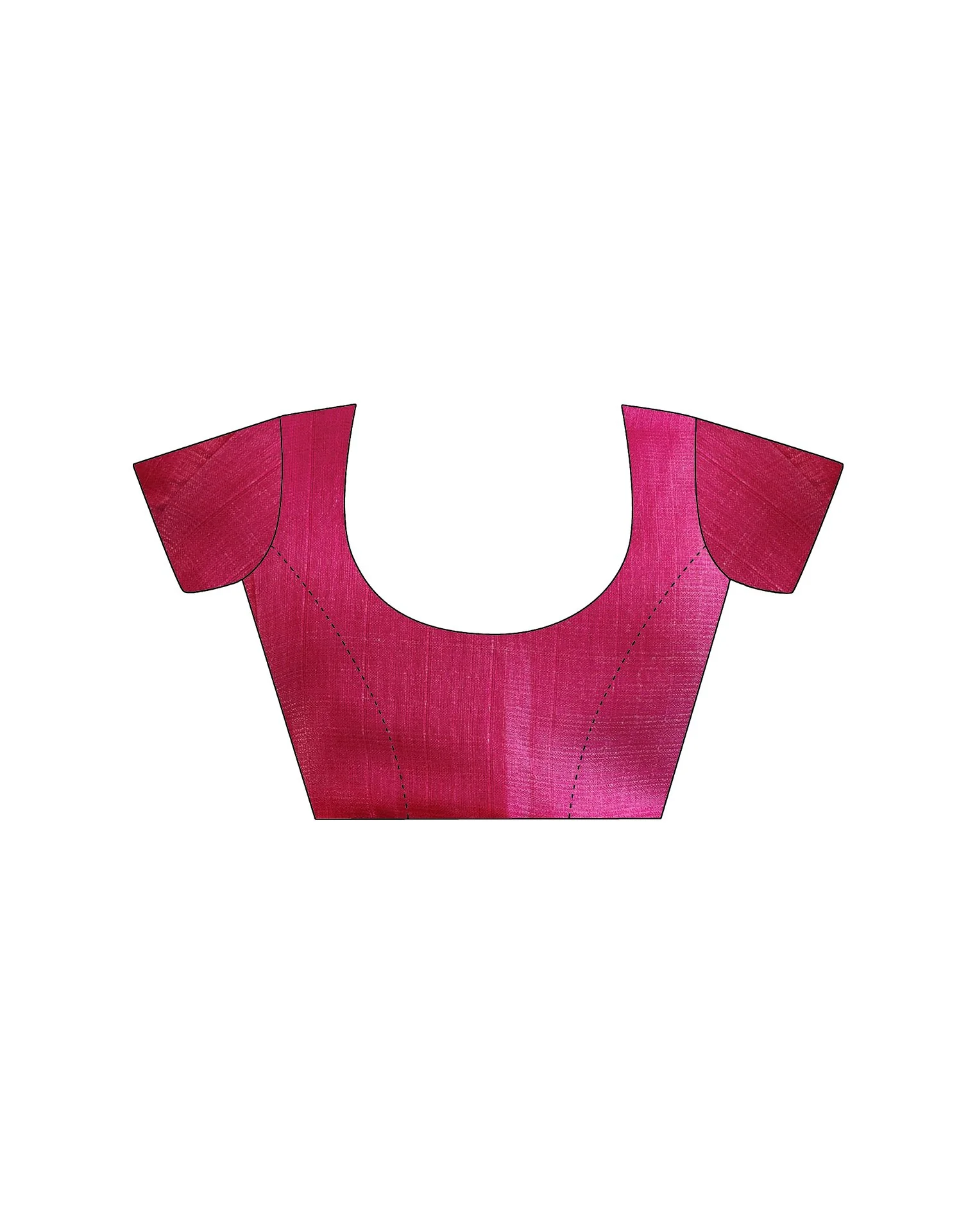 Dark Purple Khadi Printed Saree - Image 9