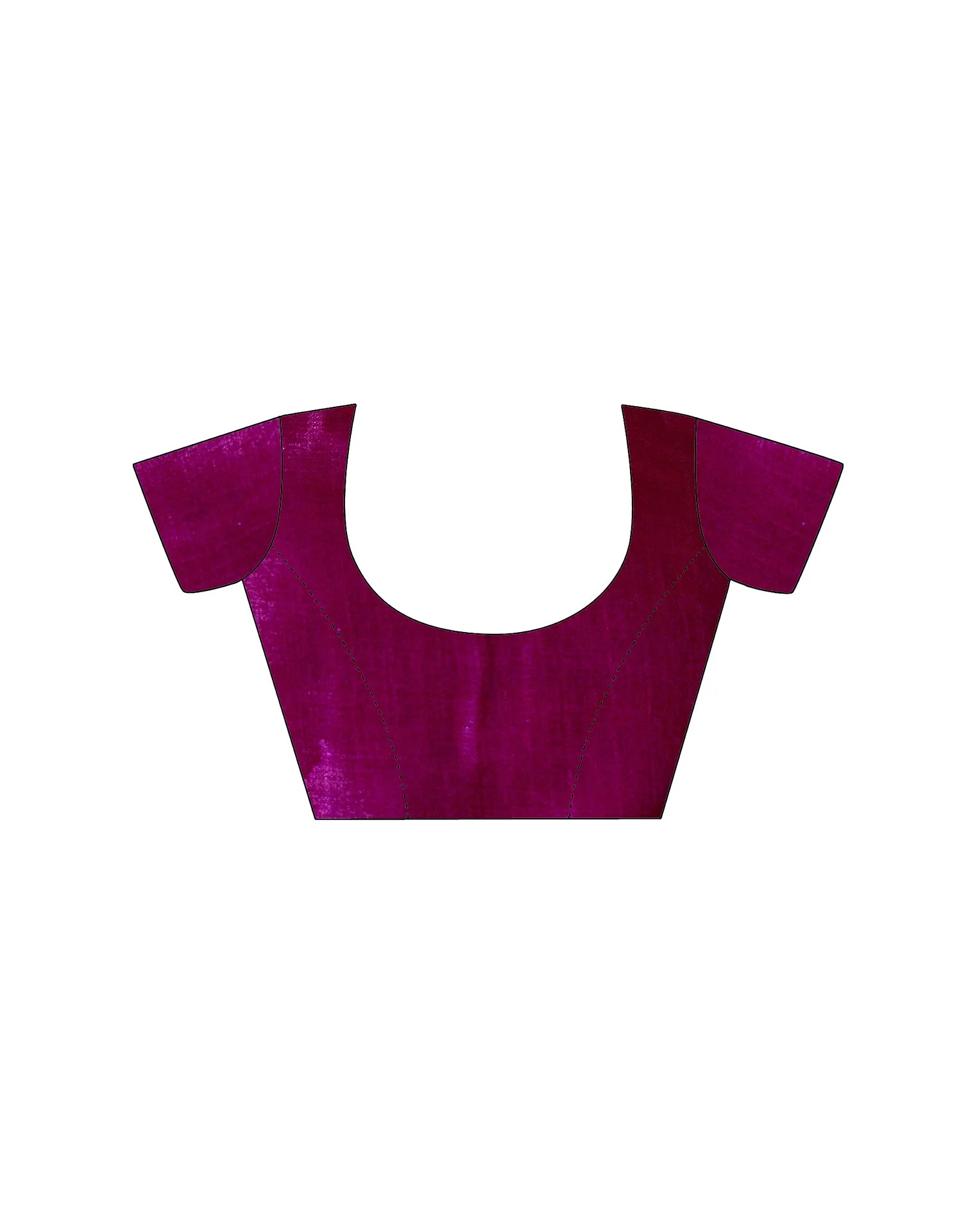 Dull Purple Khadi Printed Saree - Image 11