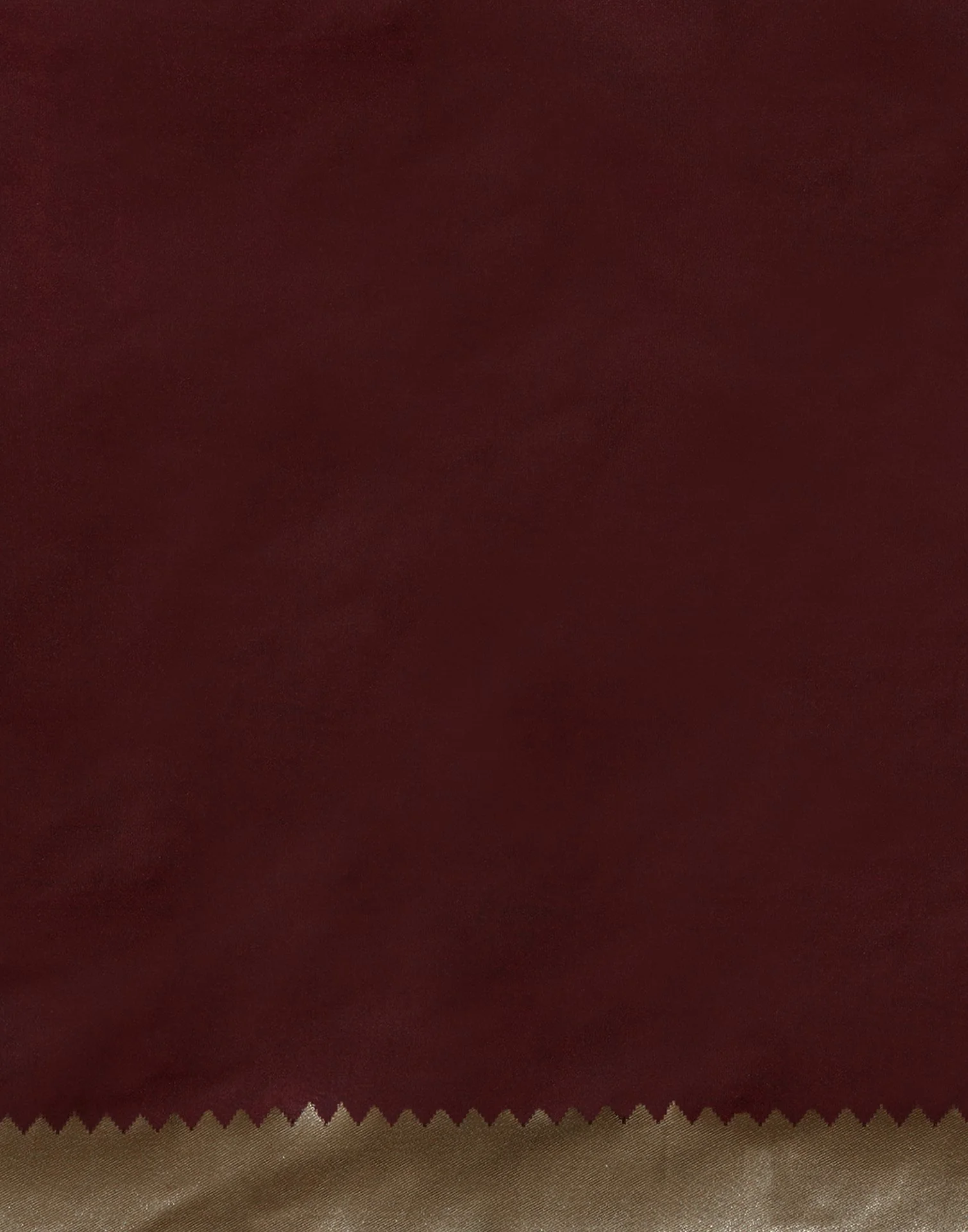 Maroon Silk Woven Kanjivaram Saree - Image 7