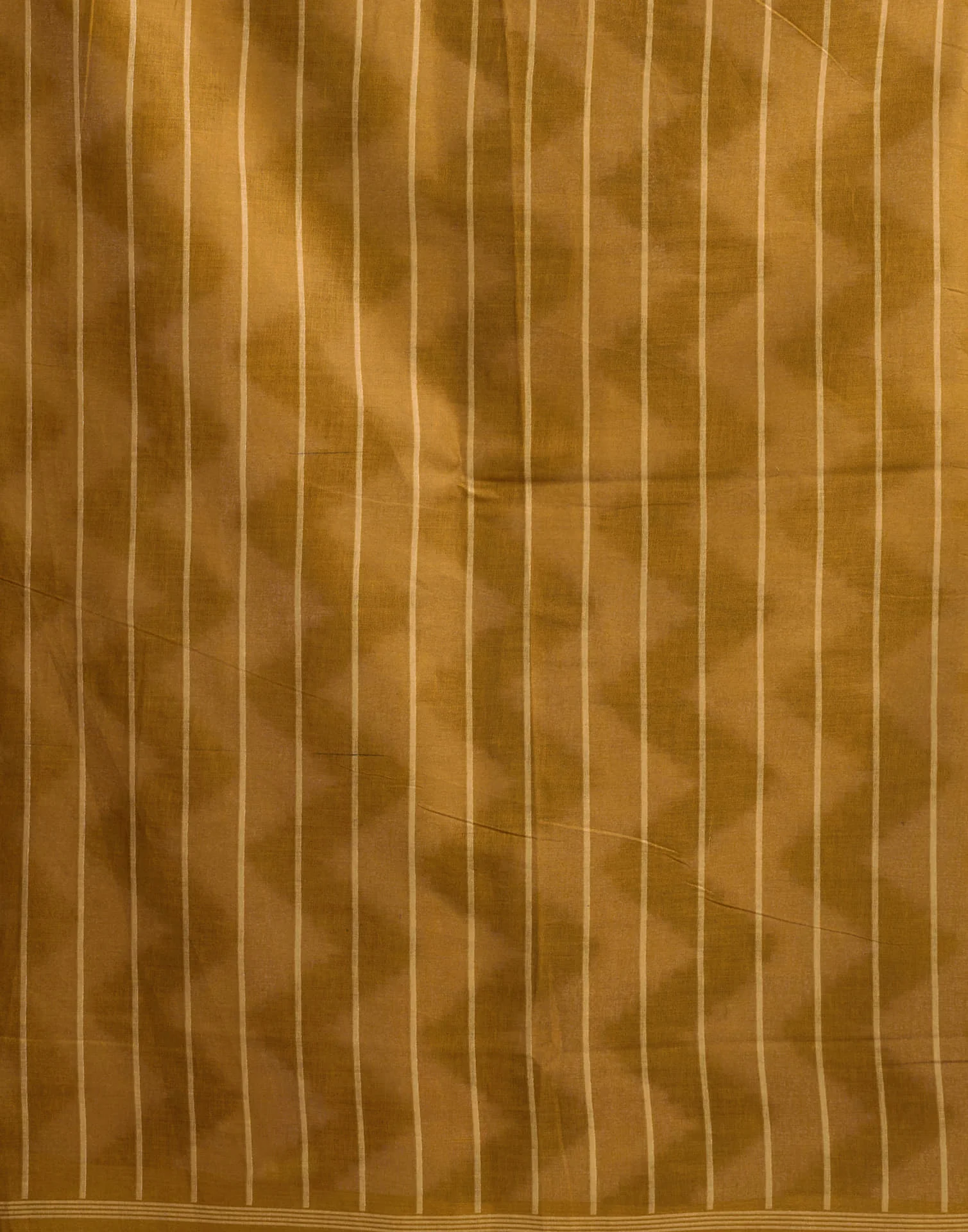 Multicoloured Cotton Printed Saree - Image 7