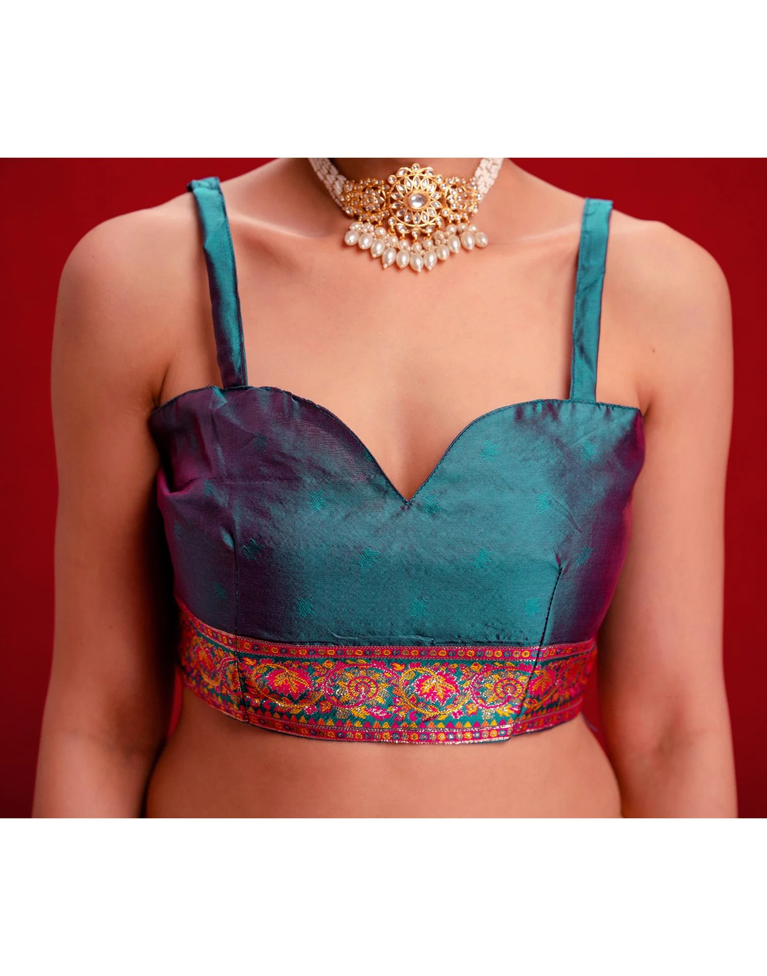 Rani Pink Silk Woven Paithani Saree - Image 13